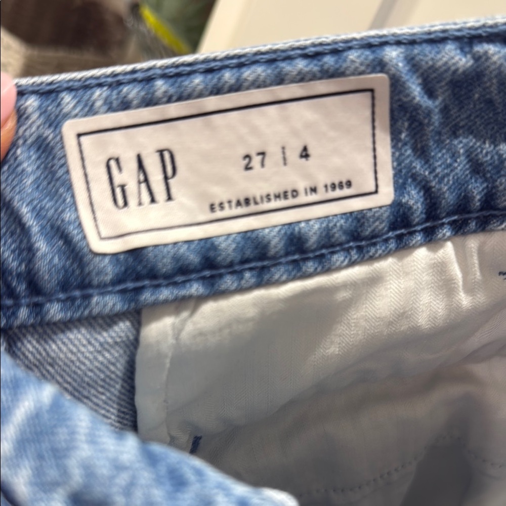 GAP women’s trousers Blue Jeans - Picture 2 of 5